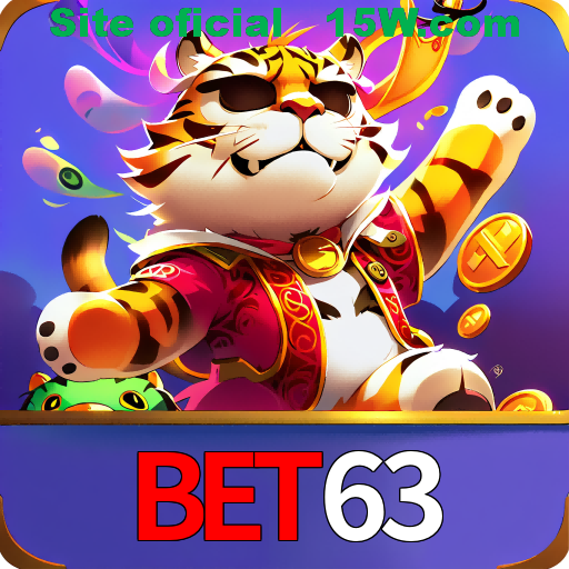 Imagem promocional da bet63 mostrando a plataforma e suas vantagens